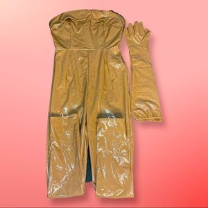 Latex jumpsuit